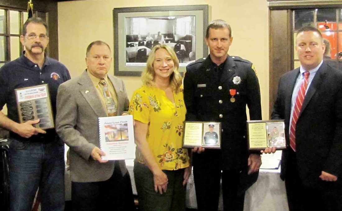 Parkersburg firefighter honored by Sons of the American Revolution